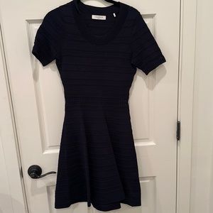 Sandro navy dress
